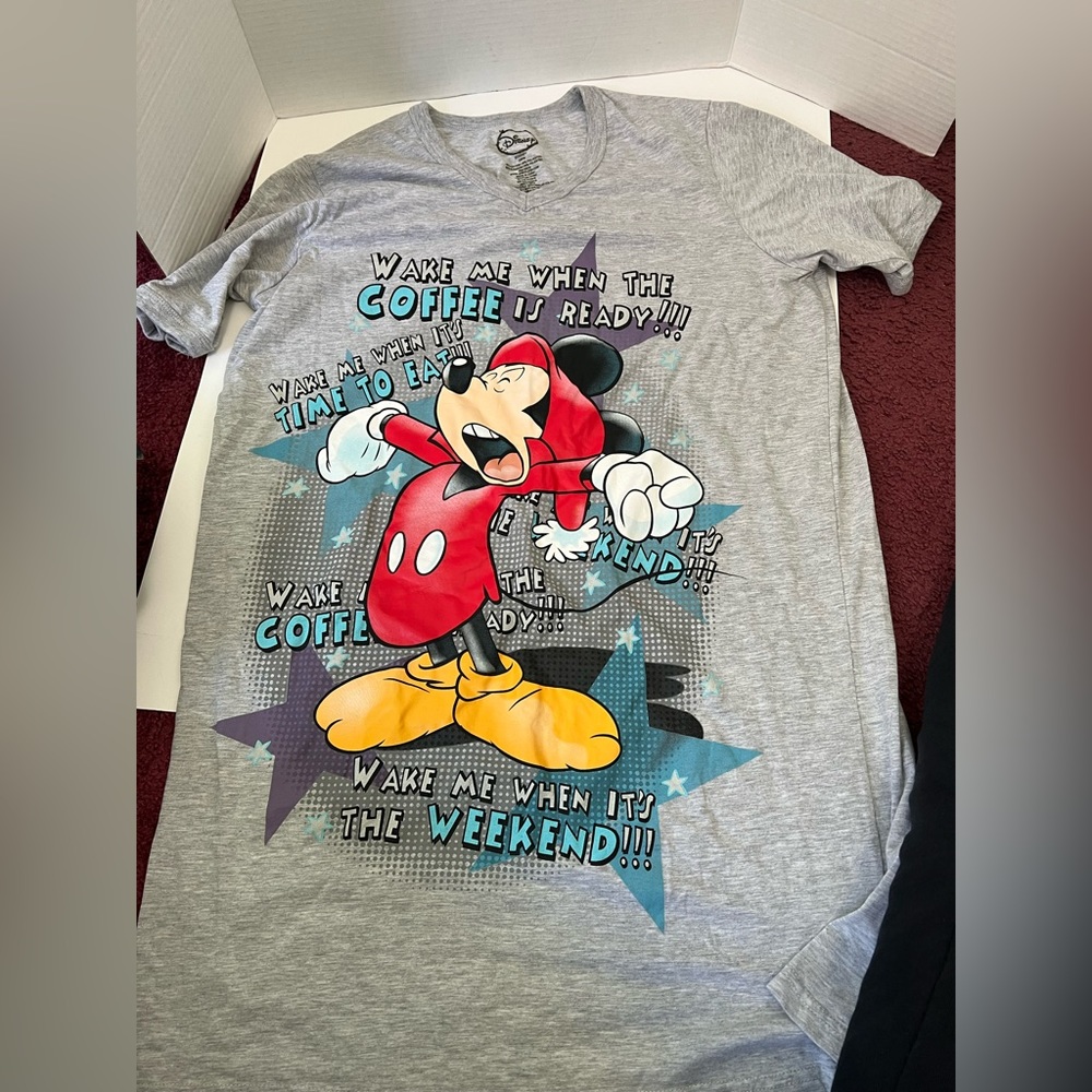 Sleepy mickeymouse long shirt
